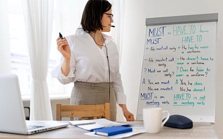 Soft skills training + English